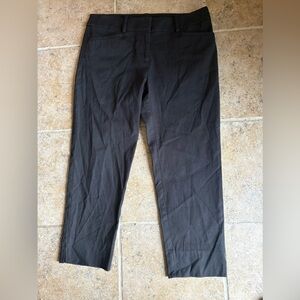 NWOT LOFT  MARISA Black & White Dot Cropped Riviera High-Rise Pants, Size: 8P